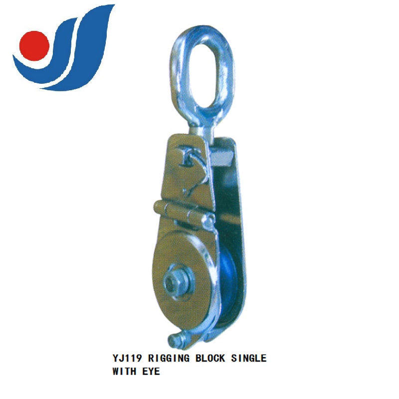 YJ119 RIGGING BLOCK SINGLE WITH EYE